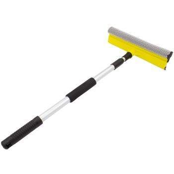   Alumínium nyelű teleszkópos ablaklehúzó - sárga - 55-90 cm