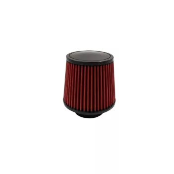 MaxSpeed sport levegőszűrő - fekete-piros - 16cm