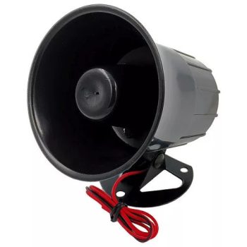 Sziréna, egyszólamú - fekete