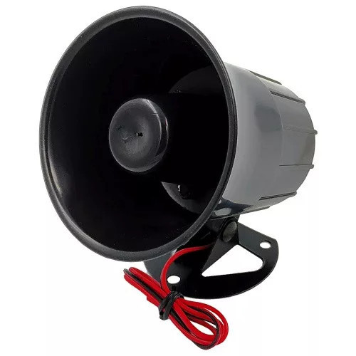 Sziréna, egyszólamú - fekete