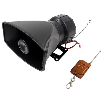 Sziréna, négyszólamú, távirányítóval