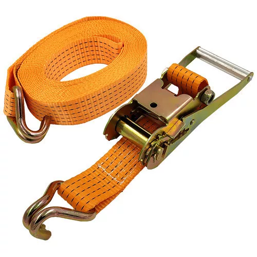 Csomagleszorító heveder, racsnis, kampós, 8m