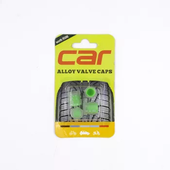 MaxSpeed műanyag szelepsapka - zöld - 4db