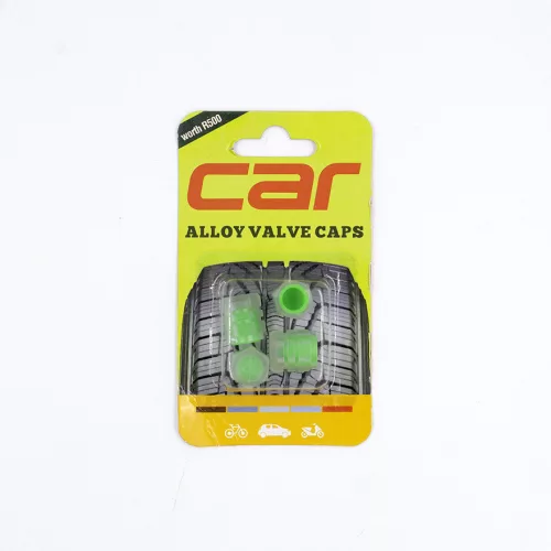 MaxSpeed műanyag szelepsapka - zöld - 4db