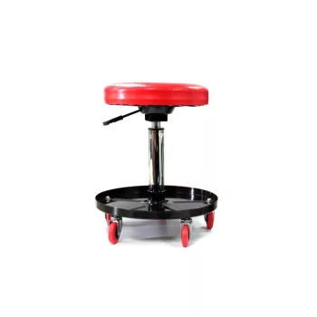   MaxSpeed állítható, kerek műhelyszék- szerszámtálcával