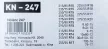 MaxSpeed hólánc - KN247 - 16mm - párban