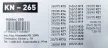 MaxSpeed hólánc - KN265 - 16mm - párban