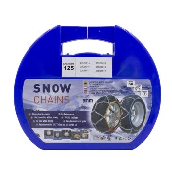 Hólánc, 125-ös, rombusz mintás - KNS125 - 9mm - párban