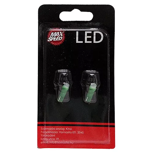 Maxspeed Maxspeed T5 COB zöld színű - párban