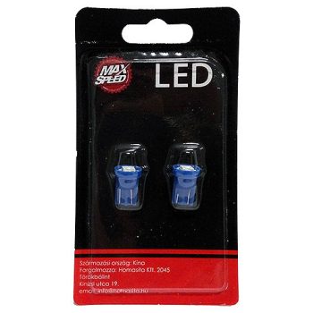 Maxspeed Maxspeed T10 1SMD kék színű - párban