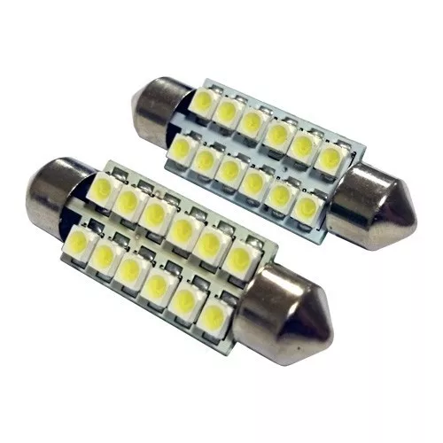 Maxspeed 56LED2206 12V szofita 39mm 12x5050 SMD - párban