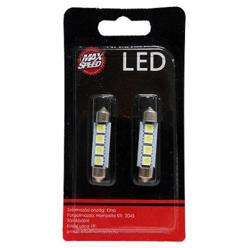  Maxspeed Maxspeed szofita 4xSMD 42mm fehér színű - párban