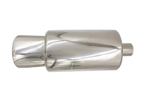 MaxSpeed króm kipufogódob, ovál véggel - 63mm