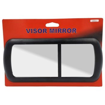 Osztott smink tükör, napellenzőre