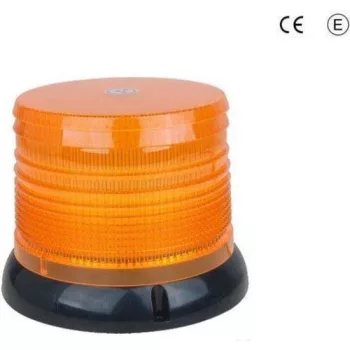 LED-es sárga villogó, E jeles - 12/24V
