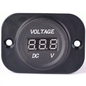 MaxSpeed digitális, beépíthető autós voltmérő - 9-30V