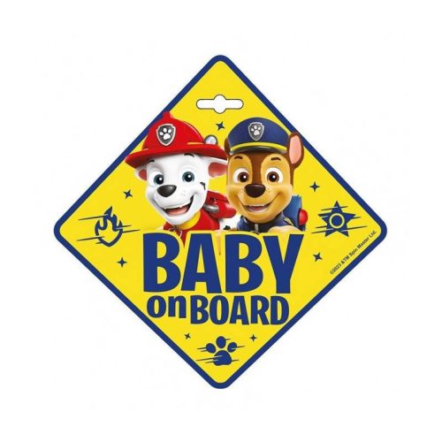 Nickelodeon Mancs Őrjárat - Baba az autóban tábla