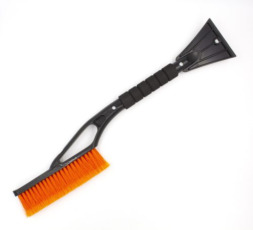 Maxspeed kefés műanyag jégkaparó szivacsos nyéllel - 54cm