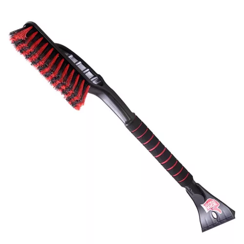 Kefés jégkaparó, 50cm-es nyéllel