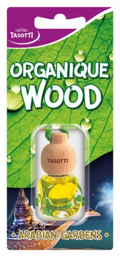 Tasotti Organiqe Wood  fakupakos illatosító - Arabian Gardens - 7ml