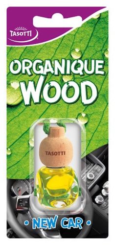 Tasotti Organiqe Wood illatosító - Új autó illat - 7ml