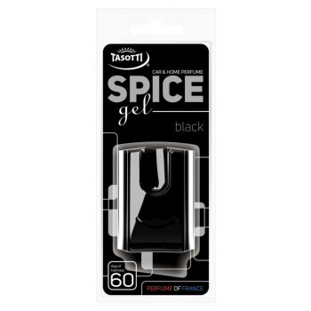 Tasotti Spice Gel illatosító - Black illat - 8ml
