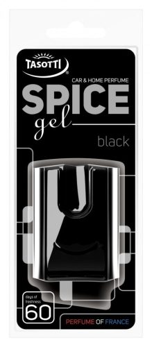 Tasotti Spice Gel illatosító - Black illat - 8ml