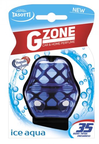 Tasotti G-Zone illatosító szellőzőrácsra - ice aqua illat - 10ml