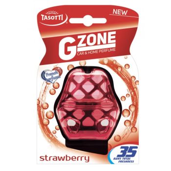   Tasotti G-Zone illatosító szellőzőrácsra - eper illat - 10ml
