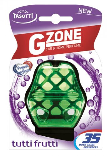Tasotti G-Zone illatosító szellőzőrácsra - tutti frutti illat - 10ml