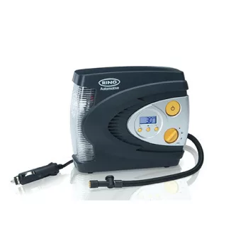   Autós kompresszor LED világítással és digitális mérő órával