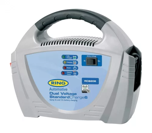 Ring RECB206 akkumulátor töltő - 6/12V - 6A