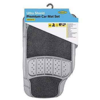  Ring Ultra Shield 5000 2 részes autószőnyeg PVC/textil - szürke