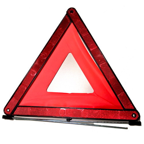 Elakadásjelző háromszög - E szabvány