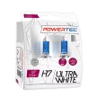PowerTec Ultra White H7 izzó 12V - párban