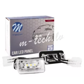   Peugeot/Citroen LED rendszámvilágítás - párban - LP-P206