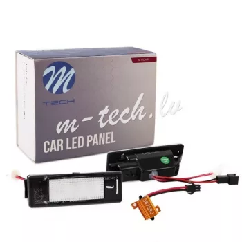   Peugeot/Citroen LED rendszámvilágítás - párban - LP-P307