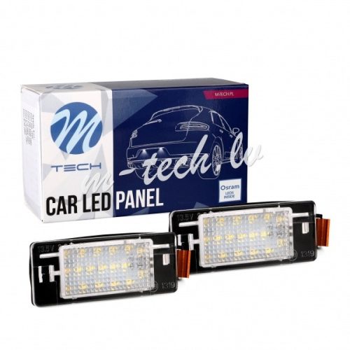 Opel LED rendszámvilágítás - párban