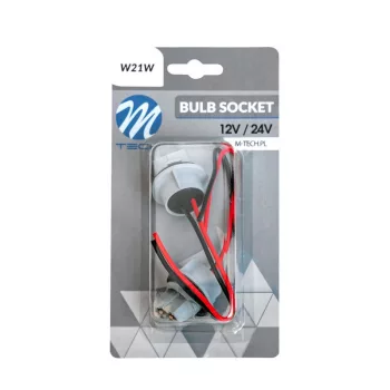 M-Tech T20 kerámia izzó foglalat - W21W - 2db