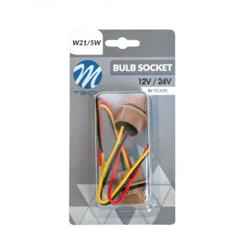 M-Tech T20 kerámia izzó foglalat - W21/5W - 2db
