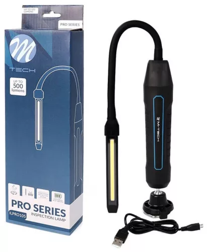 M-Tech ILPRO103 munkalámpa 5W COB + 1 LED
