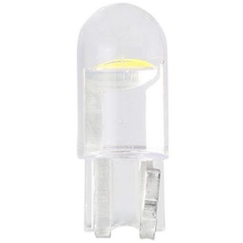 M-Tech L006AW T10 Led izzó - fehér konkáv - 12V W5W - 1db