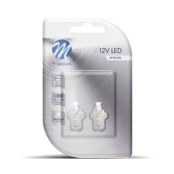 M-Tech T5 R5 LED dióda homorú fehér színű - párban