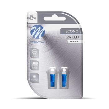 M-Tech T5 LED 1x5050 SMD kék színű - párban