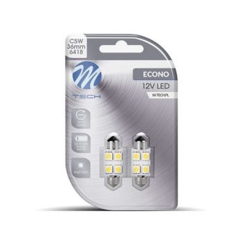 M-Tech Szofita LED 36mm 4x5050 SMD fehér színű - párban