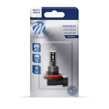 M-Tech LB511W-01B H8/H11 Led izzó - fehér - 12V 3W - 1db