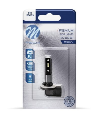 M-Tech LB512W-01B H27 Led izzó - fehér - 12V PGJ13 - 1db