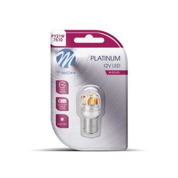 M-Tech LB832Y01B PY21W Canbus Led izzó - sárga - 12V