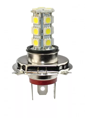 M-Tech H4 LED 18x5050 SMD fehér színű 6W (1DB)