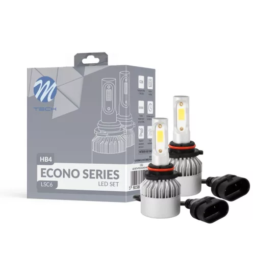 M-Tech LSC6 HB4-es 9006-os LED izzó - párban